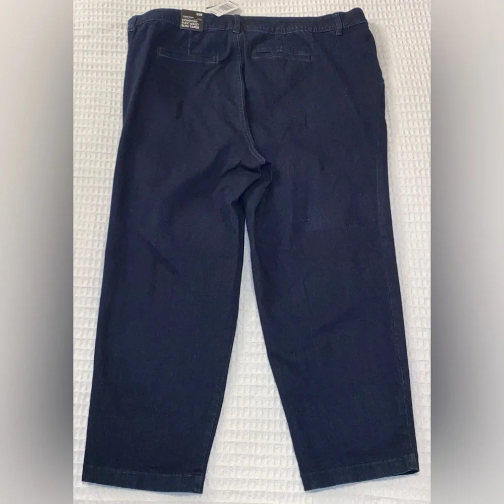 TORRID, Studio Denim, Comfort Flex Waist, Slim Taper, Size 22R, NEW with Tags - Picture 2 of 16